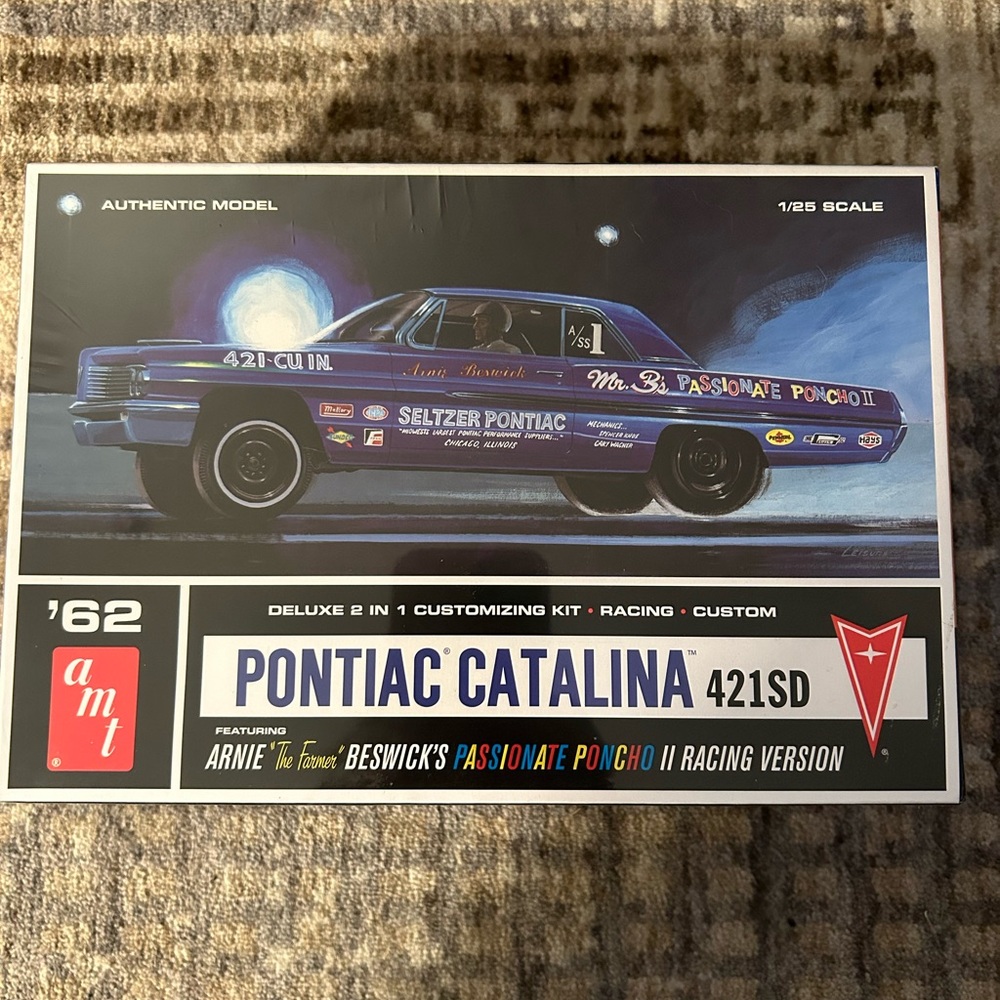 AMT 62 Pontiac Catalina 421SD model kit
